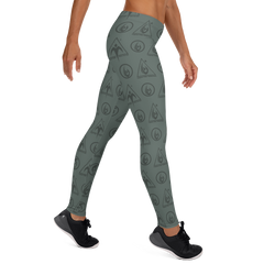 Logo Camo Leggings