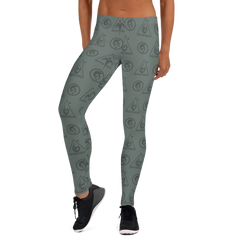 Logo Camo Leggings